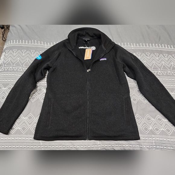 Patagonia Jackets & Blazers - Patagonia Womens Better Sweater Jacket With Logos Size Large